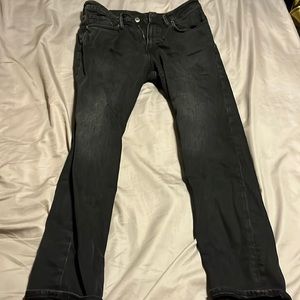H&M Slim Black Jeans 32x30